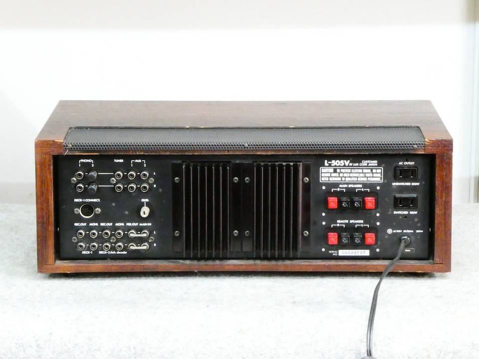 L-505V LUXMAN - HiFi-Do McIntosh/JBL/audio-technica/Jeff Rowland