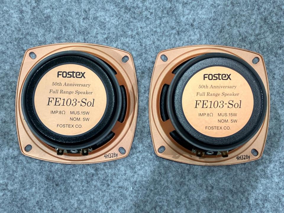☆中古品 FOSTEX FE103-Sol 8Ω☆ FOSTEX FE103-Sol 10cm cone full-range unit 16Ω 88Hz Very Good | eBay