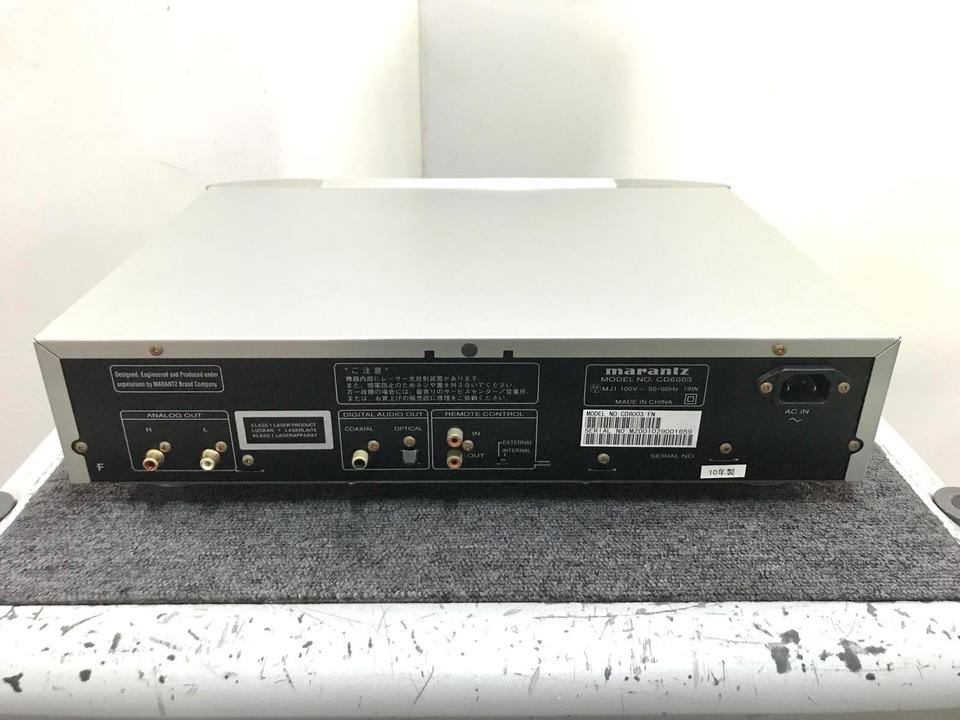 CD6003 marantz - 中古オーディオ 高価買取・販売 ハイファイ堂