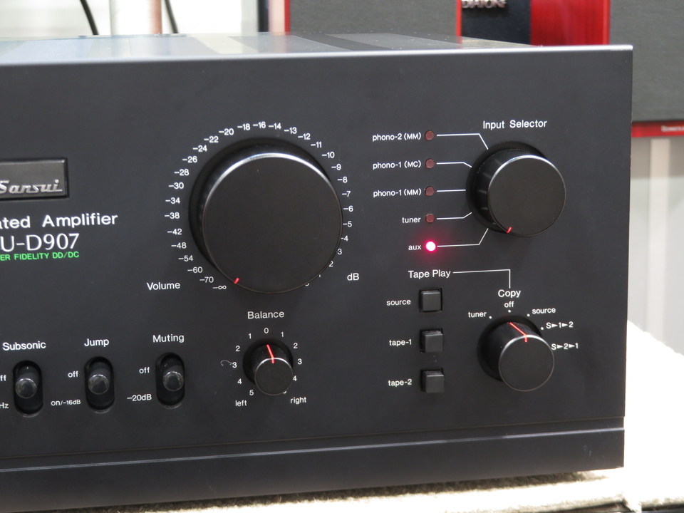 AU-D907 SANSUI - 中古オーディオ 高価買取・販売 ハイファイ堂