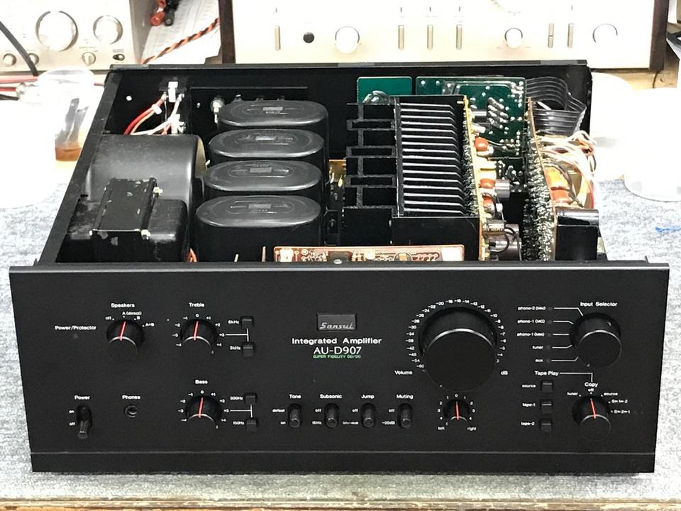 AU-D907 SANSUI - 中古オーディオ 高価買取・販売 ハイファイ堂