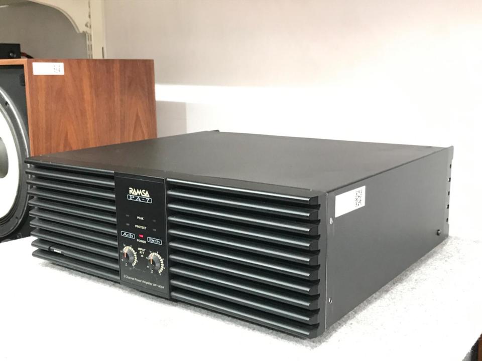 RAMSA 2 channel power アンプ WP-1400A RAMSA 2 channel power アンプ WP-1400A RAMSA 2 channel power アンプ