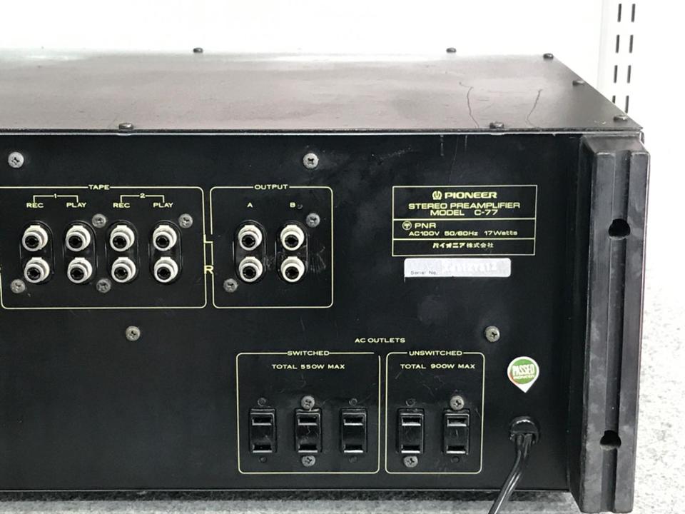 C-77 Pioneer - 中古オーディオ 高価買取・販売 ハイファイ堂