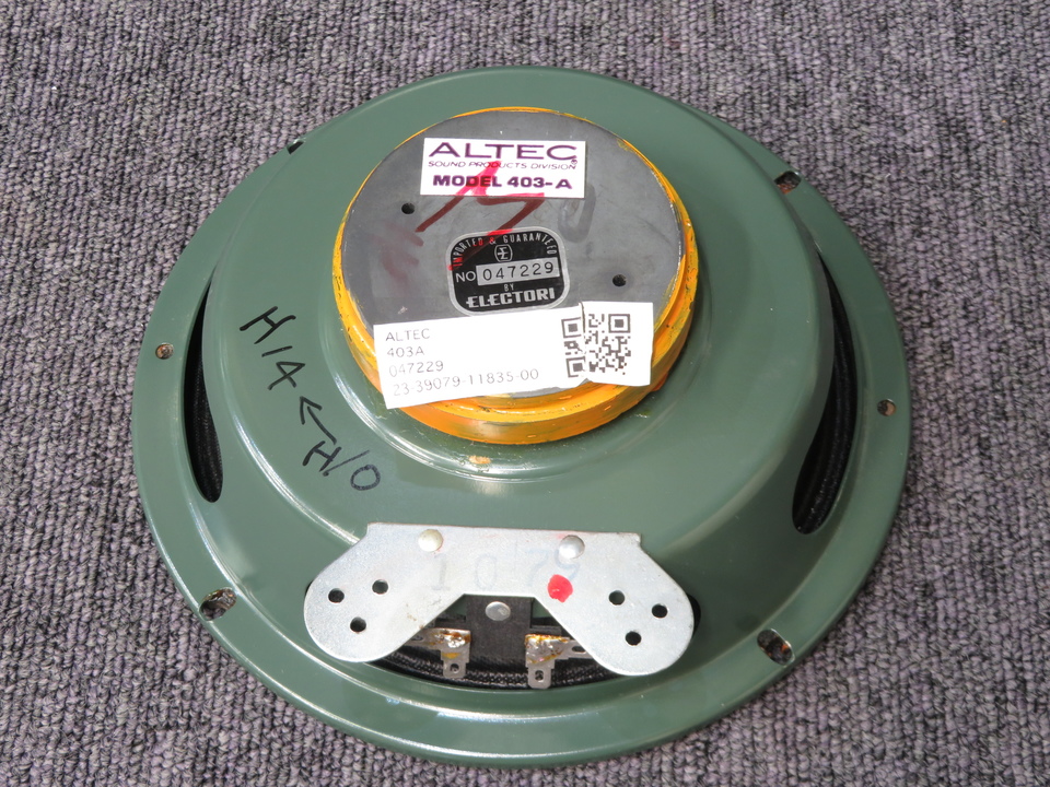 403A ALTEC - 中古オーディオ 高価買取・販売 ハイファイ堂