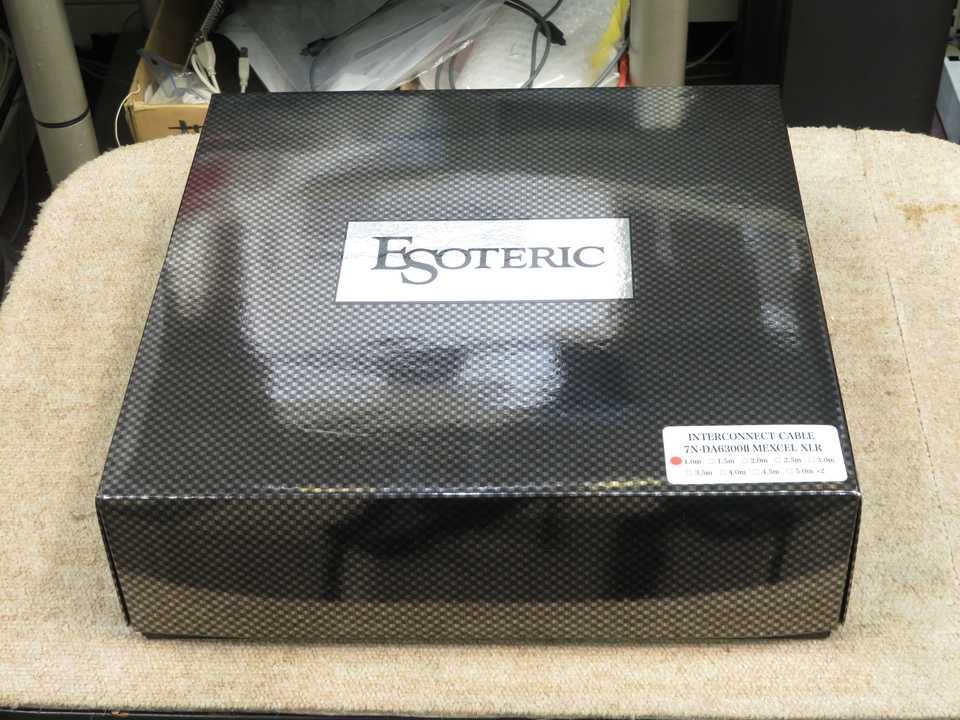 7N-DA6300/2 MEXCEL XLR/1.0m ESOTERIC - 中古オーディオ 高価買取 