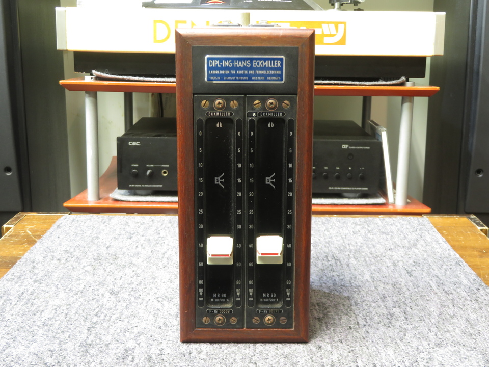 エックミラー MR90 パッシブステレオフェーダー　ＸＬＲ・RCA入力 Yahoo!オークション - Eckmiller MR90 ステレオパッシブフェーダー ウ