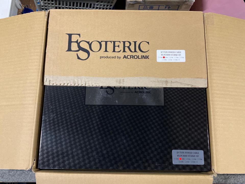その他 8N-PC8000 ESOTERIC 8N-PC8000 STARQUAD (1.5m) 電源ケーブル @40326