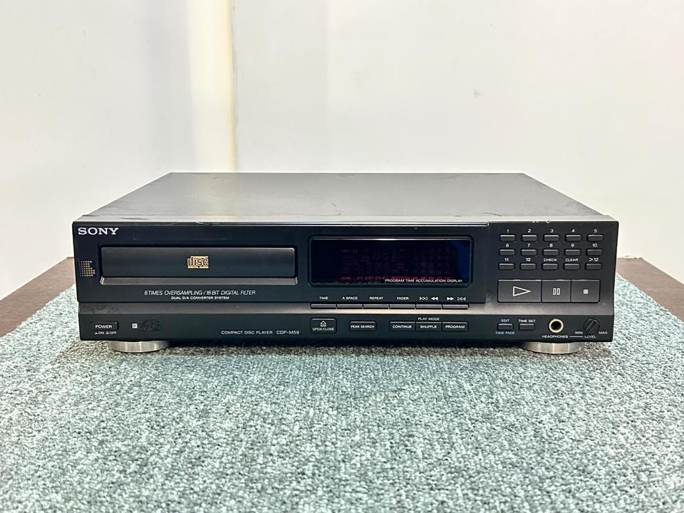 ★SONY CDP-M59 CDプレーヤー。￥24,800動作良好　キズ多い。 CDP-M59 SONY - HiFi-Do McIntosh/JBL/audio-technica/Jeff Rowland