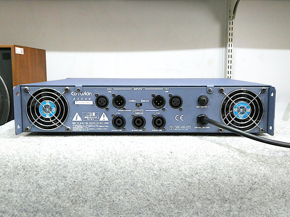 Co-Fusion コフュージョン E2500 パワーアンプ ジャンク品