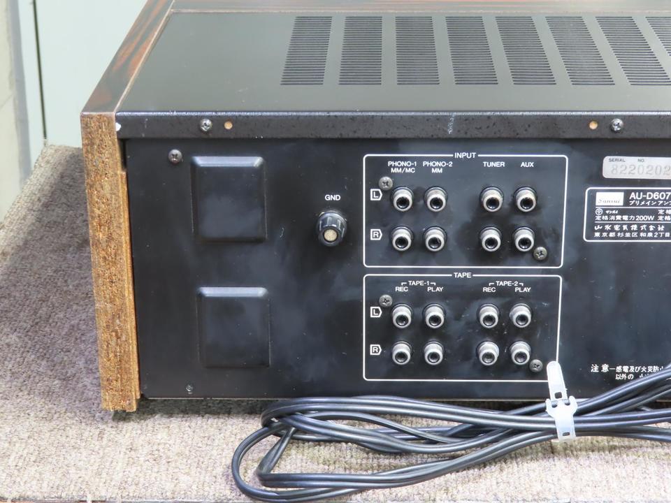 サンスイ AU-D607F 動作品 メンテナンス済み AU-D607F EXTRA SANSUI - 中古オーディオ 高価買取・販売 ハイファイ堂