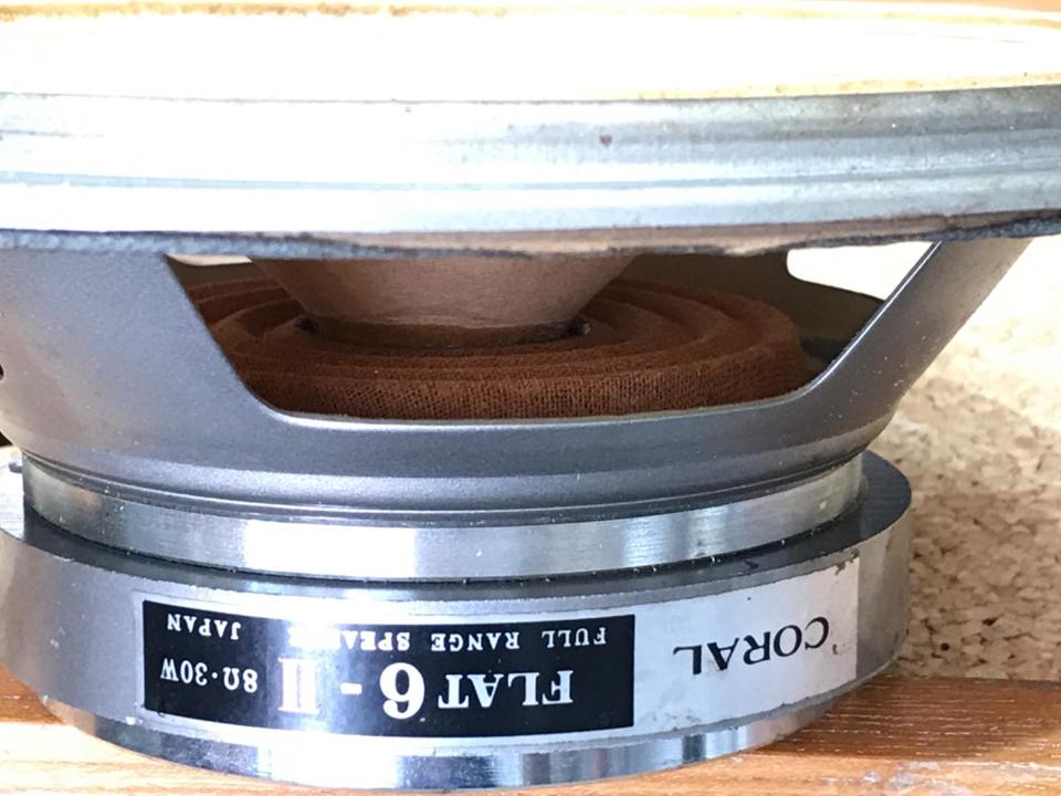 Coral flat-6 スピーカー 2個セット Coral flat-6 スピーカー 2個セット Coral flat-6 スピーカー 2個