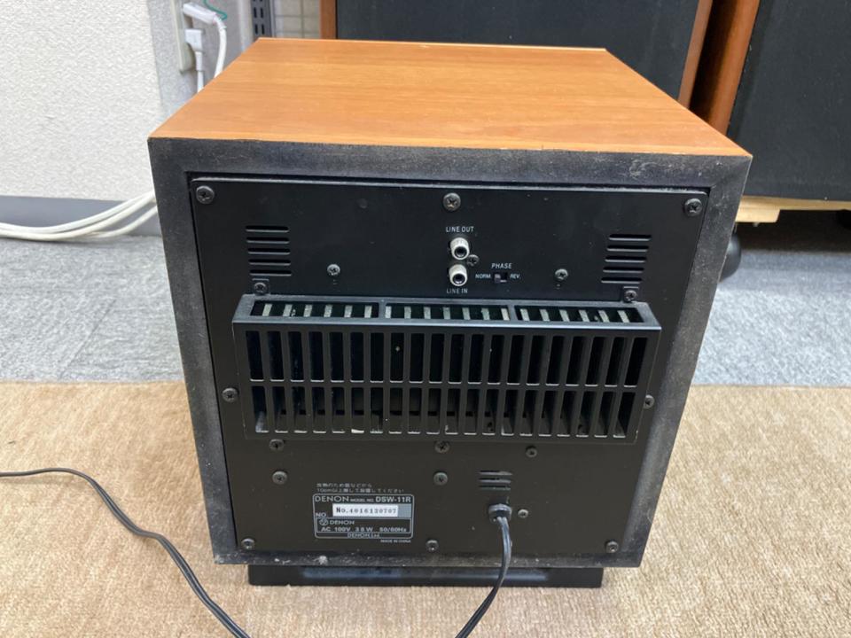 DENON DSW-11R DENON アクティブサブウーファー DSW-11R