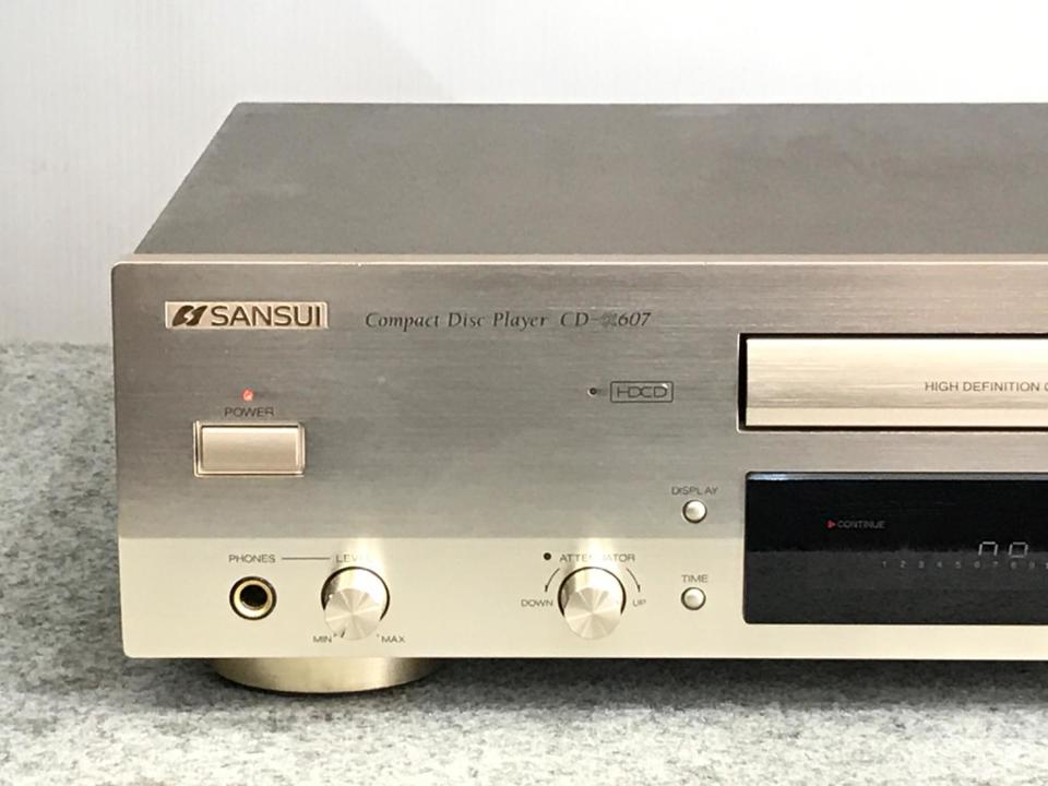CD-α607 SANSUI - 中古オーディオ 高価買取・販売 ハイファイ堂