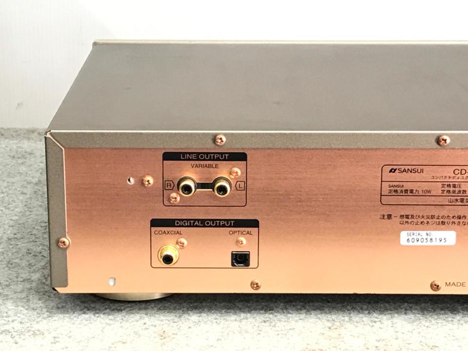 CD-α607 SANSUI - 中古オーディオ 高価買取・販売 ハイファイ堂