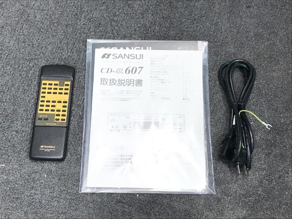 CD-α607 SANSUI - 中古オーディオ 高価買取・販売 ハイファイ堂