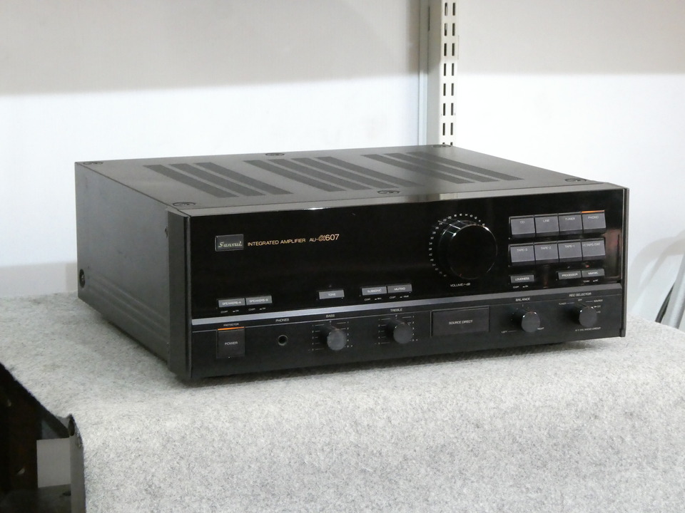 本物の音楽を楽しみたいなら SANSUI AU-α607 EXTRA 整備済 AU-α607 SANSUI - 中古オーディオ 高価買取・販売 ハイファイ堂