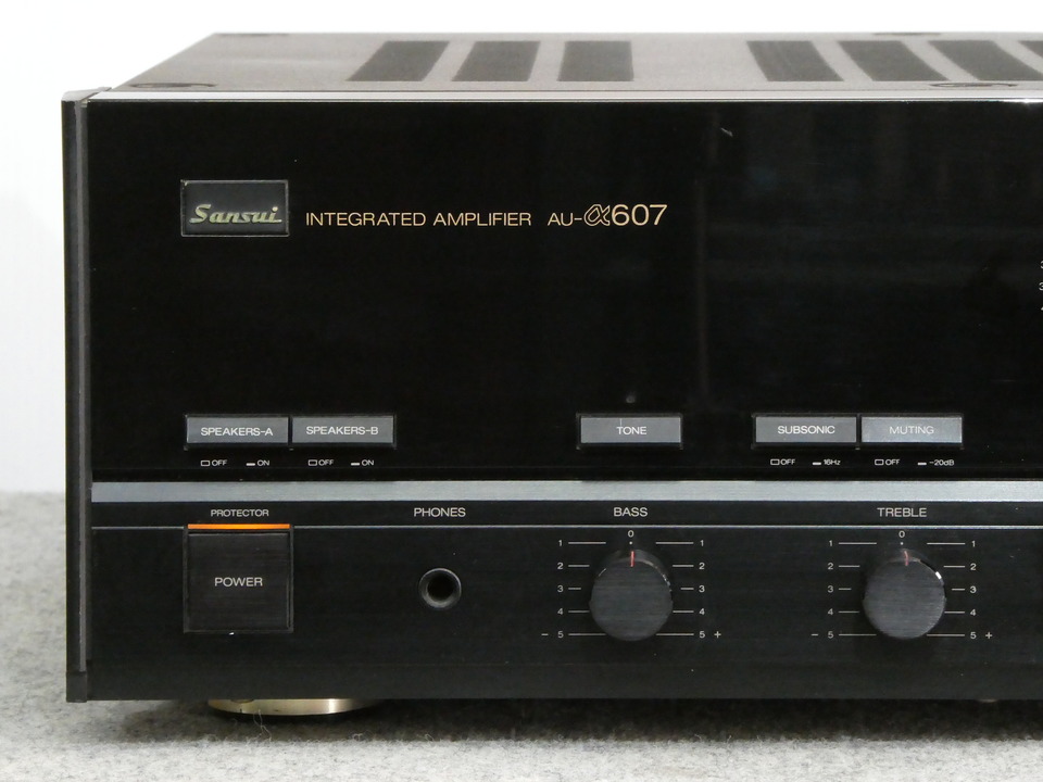 AU-α607 SANSUI - 中古オーディオ 高価買取・販売 ハイファイ堂