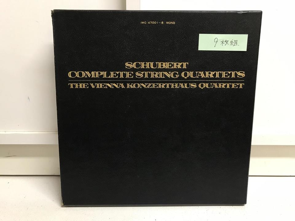  アルバムセット　貴重 ウィーン・コンツェルトハウス弦楽四重奏団 シューベルト弦楽四重奏曲