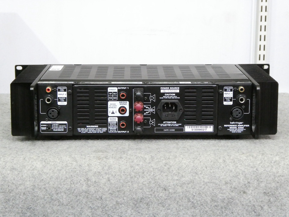 A500 BEHRINGER - 中古オーディオ 高価買取・販売 ハイファイ堂