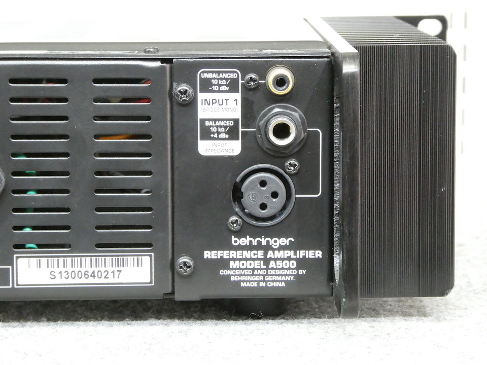 A500 BEHRINGER - 中古オーディオ 高価買取・販売 ハイファイ堂