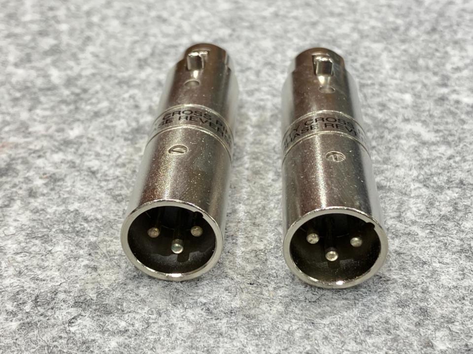 Hosa GXX-195 XLR3ピンオス-XLR3ピンメス 位相反転換アダプター 【公式