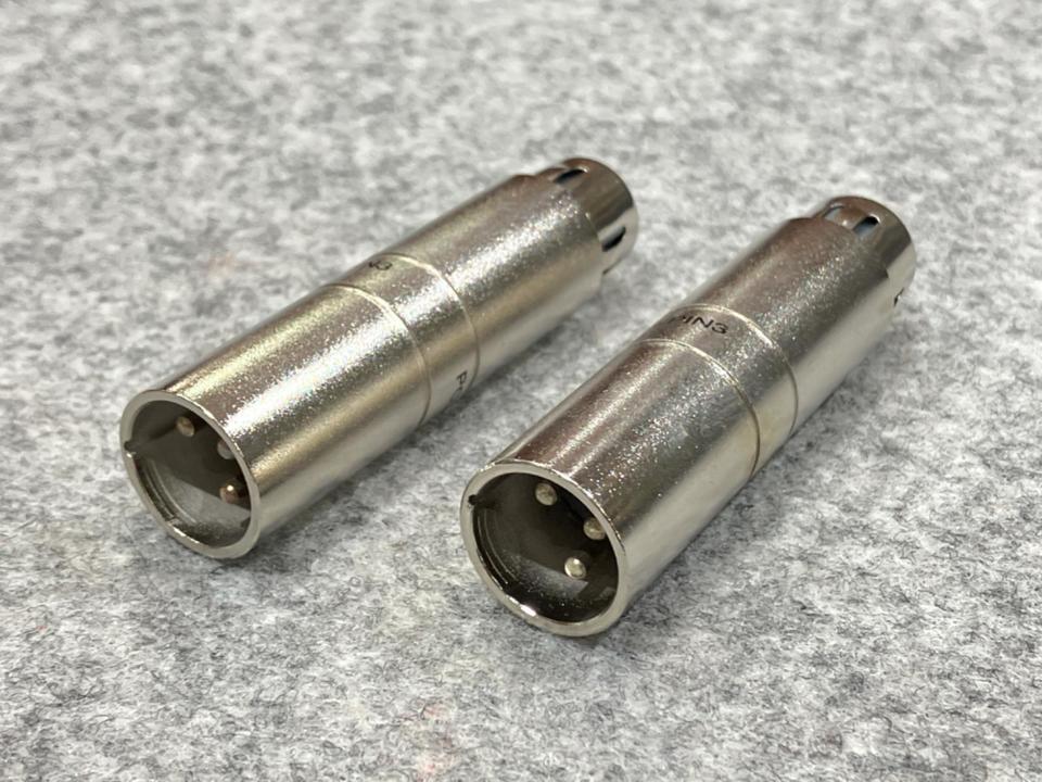 Hosa GXX-195 XLR3ピンオス-XLR3ピンメス 位相反転換アダプター 【公式