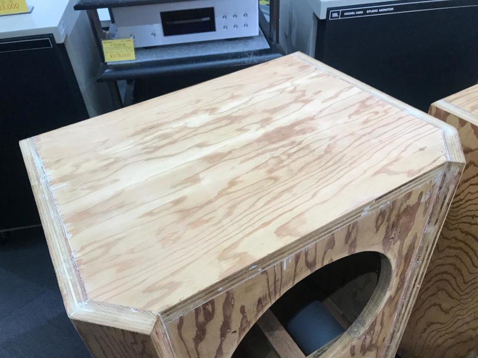 38cm用エンクロージャー 自作 - HiFi-Do McIntosh/JBL/audio-technica