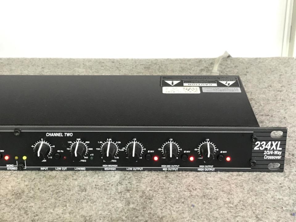 dbx 234 2/3/4ウェイ クロスオーバー (ジャンク) Buy dbx 234xs Stereo 2/3 Way, Mono 4-Way Crossover | Sam Ash