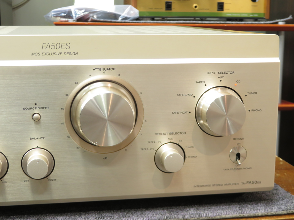 いい音　全段MOS-FET 希少動作品　名機SONY ソニー TA-FA50ES SONY TA-FA50ESの仕様 ソニー