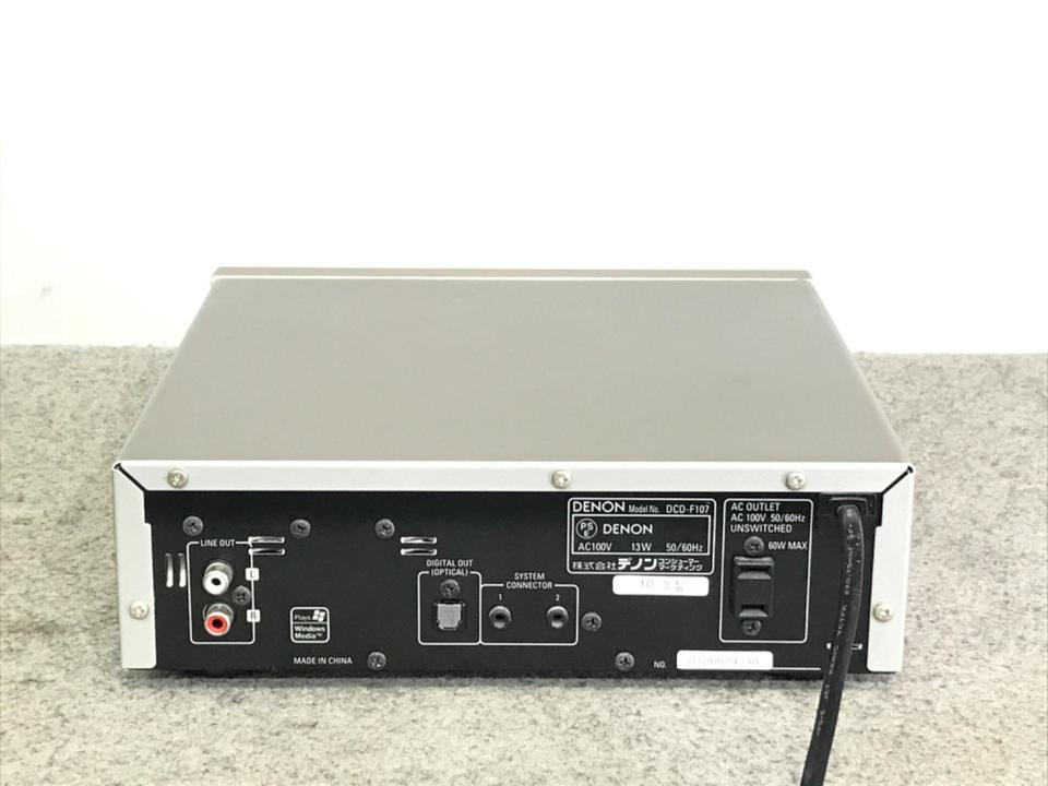 DENON DCD-F107ペア Amazon.co.jp: Denon Fシリーズ CDプレーヤー プレミアム