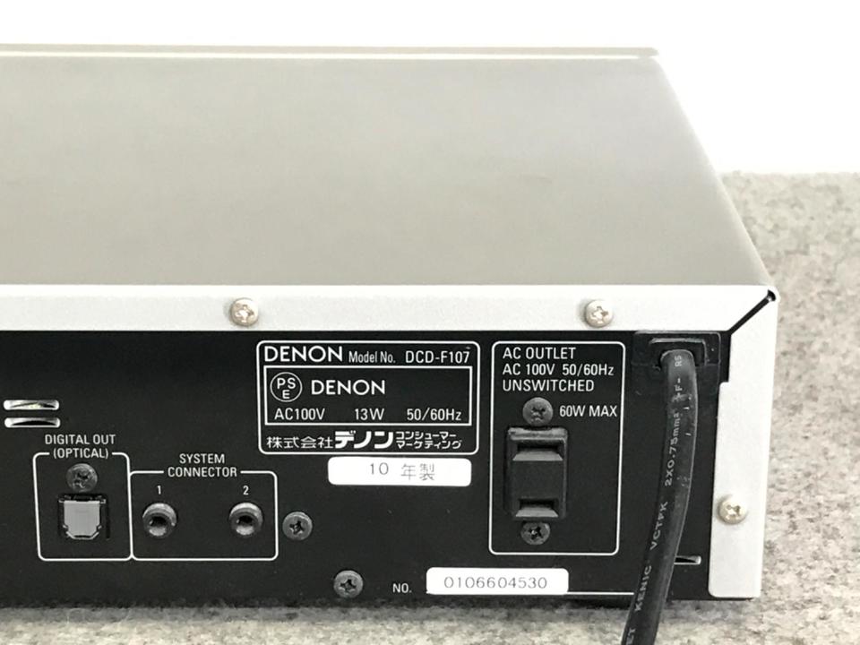 DCD-F107 DENON - HiFi-Do McIntosh/JBL/audio-technica/Jeff