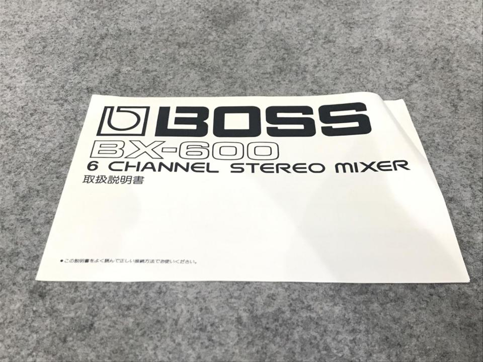 BX-600 BOSS - 中古オーディオ 高価買取・販売 ハイファイ堂