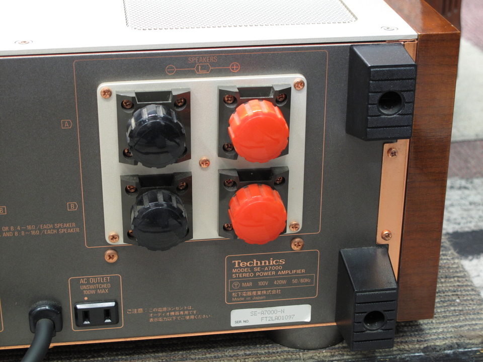 【美品】Technics SE-A7000 Ver4.0 ステレオ パワーアンプ 美品】Technics SE-A7000 Ver4.0 ステレオ パワーアンプ Yahoo