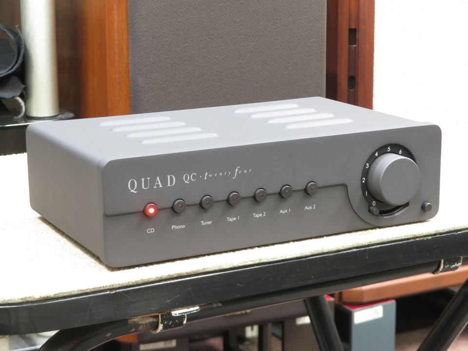 アンプ QUAD QC-twentyfour Aランク】クォード QUAD QC-twenty four プリアンプ フォノ
