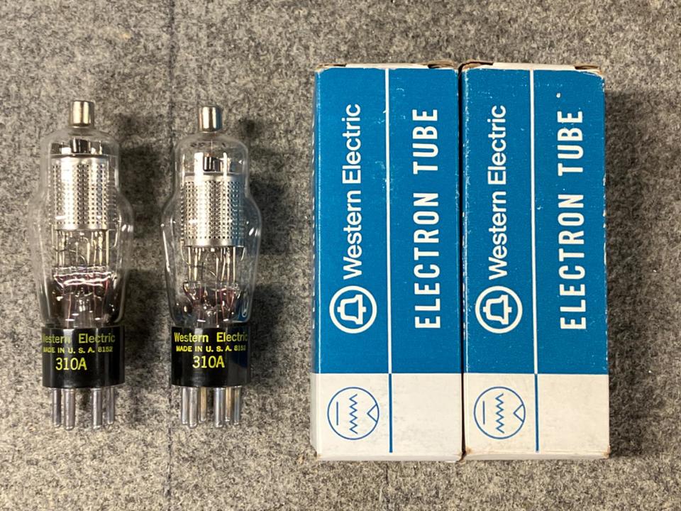 Western Electric真空管310A2本【N186】 オーディオ用 真空管 Western 310A