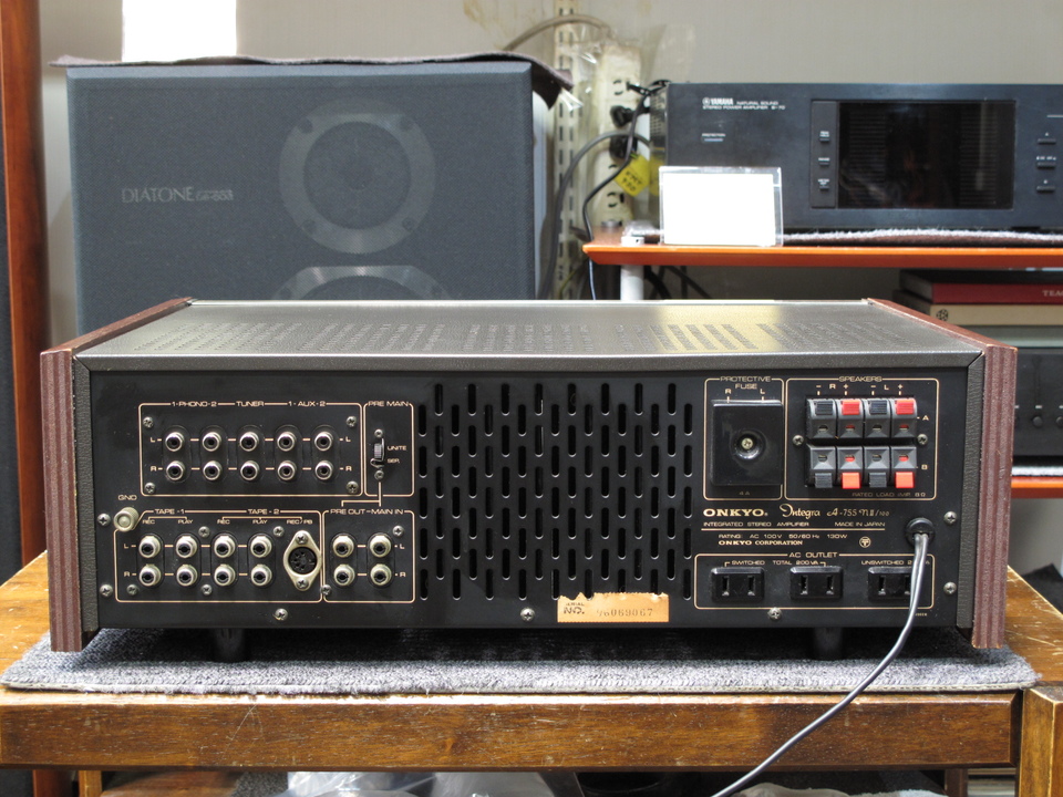 ONKYOステレオアンプA-755n 2/100 Onkyo Integra A-755NII/100 - Simple Maintanance - YouTube