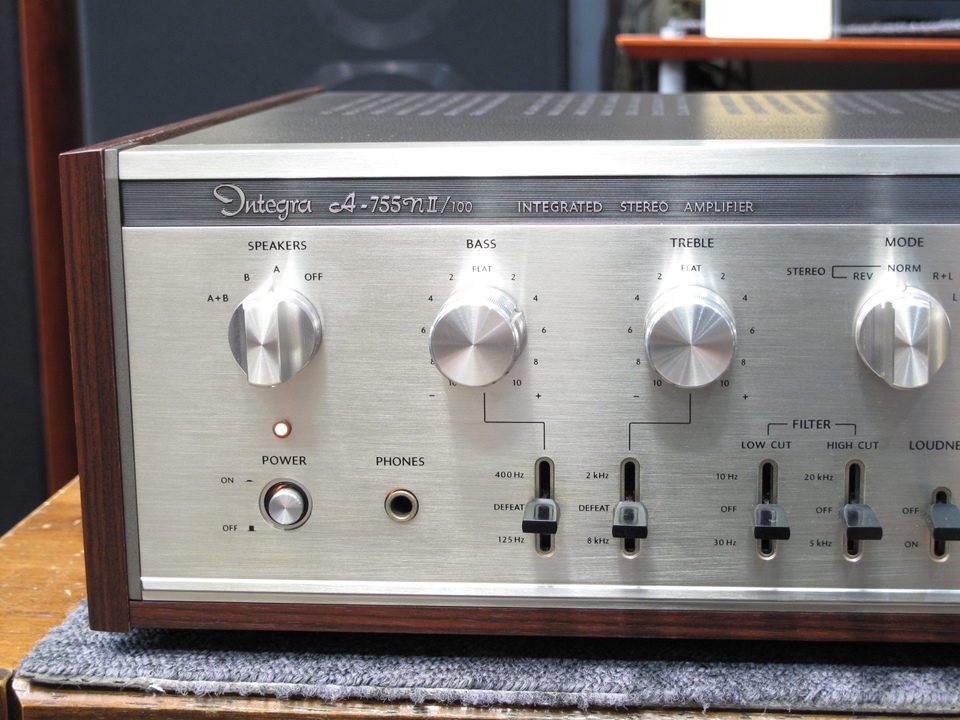 ONKYOステレオアンプA-755n 2/100 ONKYO Integra A-755NII/100 | Integrated Amplifier in Good