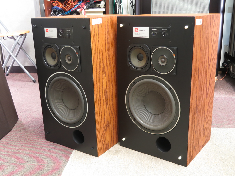 【動作確認済み】JBL Decade 36 L36 スピーカー ペア JBL L36 Decade オークキャビネット アルニコ3wayスピーカー