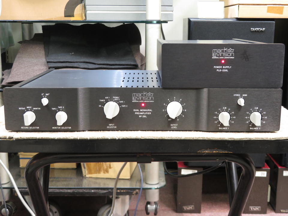 アンプ Mark Levinson No.26L balance Mark Levinson No.26L BALANCE マークレビンソン プリアンプ