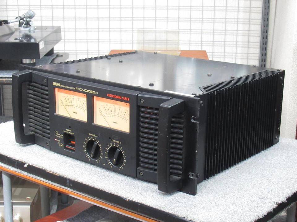 希少品 通電 音出し 確認済み ヤマハ 業務用 パワーアンプ PC4002M 希少品 通電 音出し 確認済み ヤマハ 業務用 パワーアンプ