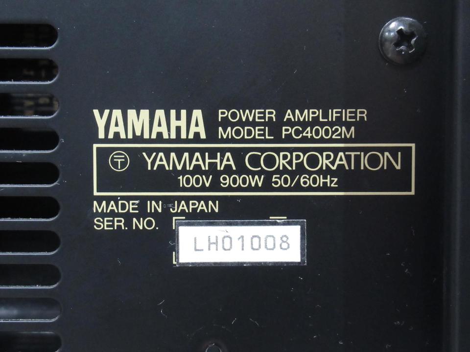 PC4002M YAMAHA - HiFi-Do McIntosh/JBL/audio-technica/Jeff Rowland