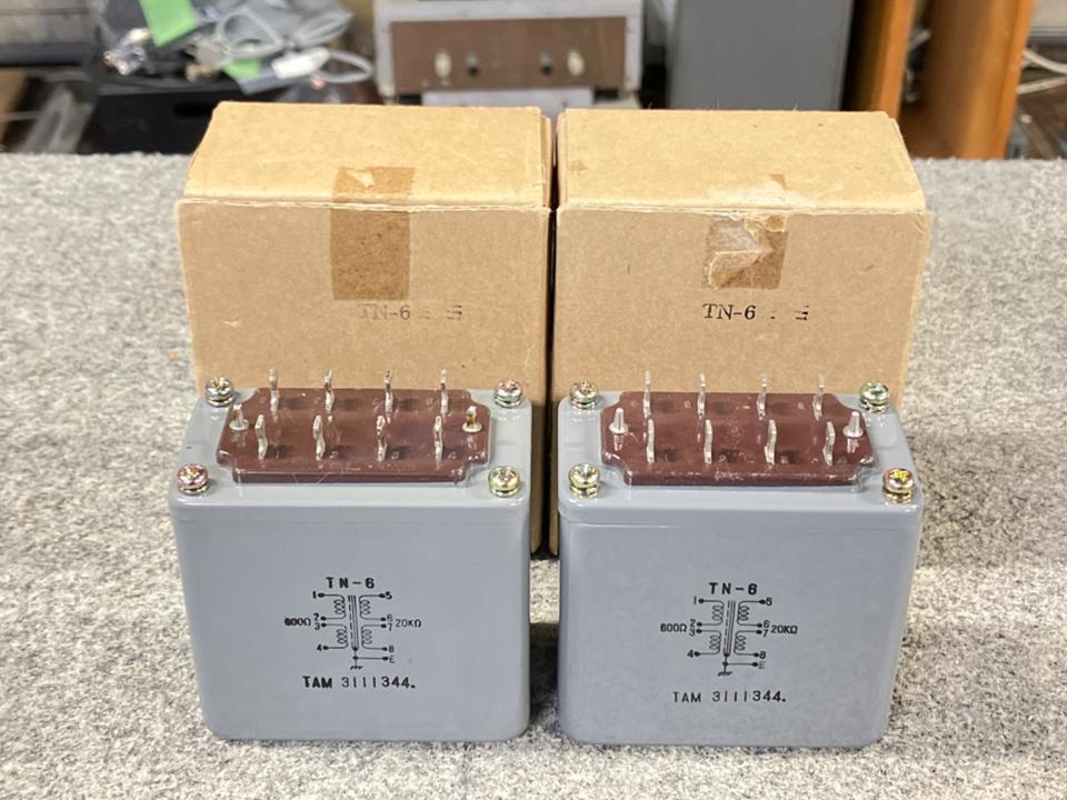 タムラトランスTN-6 インプットトランス 2個　未使用品 Yahoo!オークション - TAMURA TN-6 入力トランス インプット