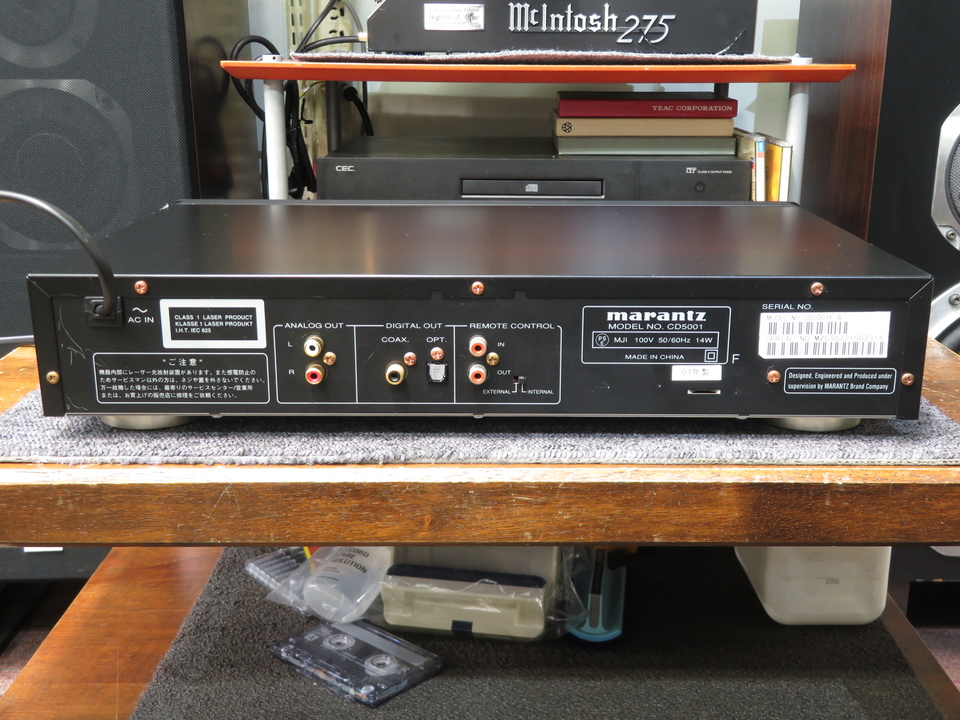 ko1　　マランツ　　CD5001   ブラック Marantz CD5001の仕様 マランツ