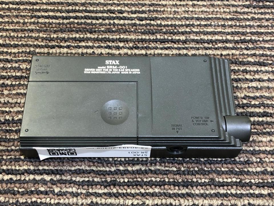 STAX SRM-001 イヤースピーカーシステム STAX SRM-001 イヤースピーカーシステム