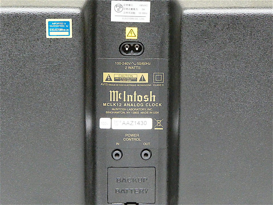 MCLK12 McIntosh - 中古オーディオ 高価買取・販売 ハイファイ堂