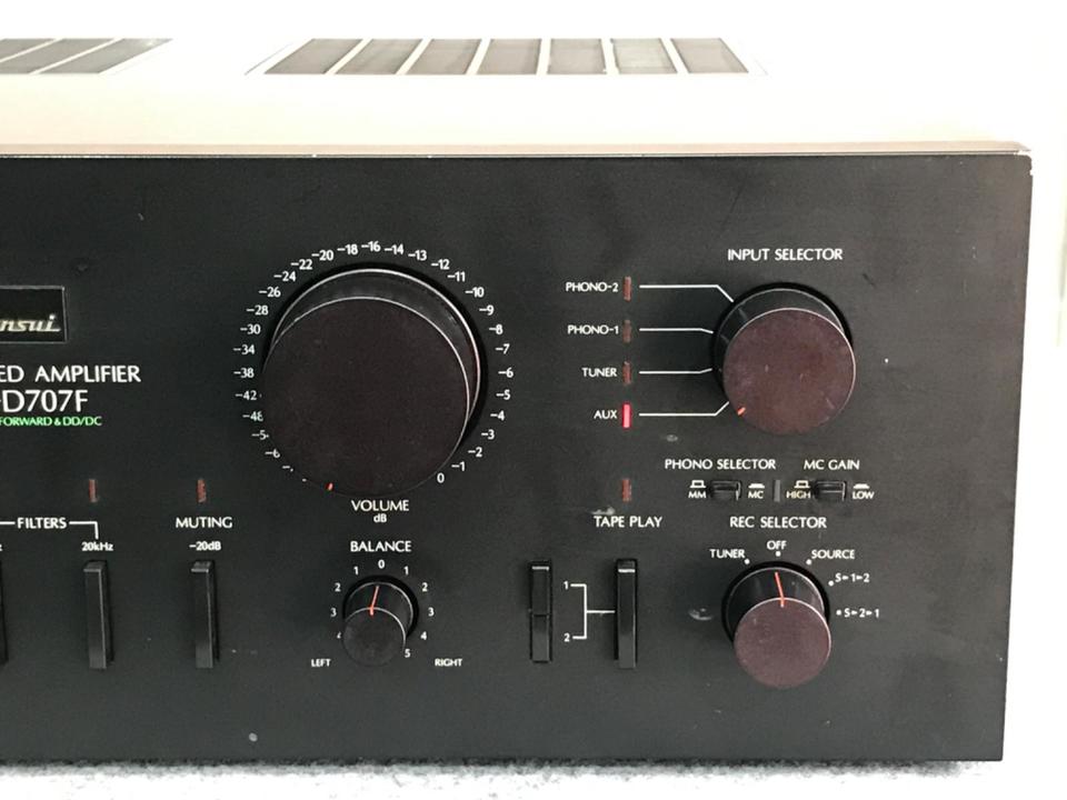 AU-D707F SANSUI - 中古オーディオ 高価買取・販売 ハイファイ堂