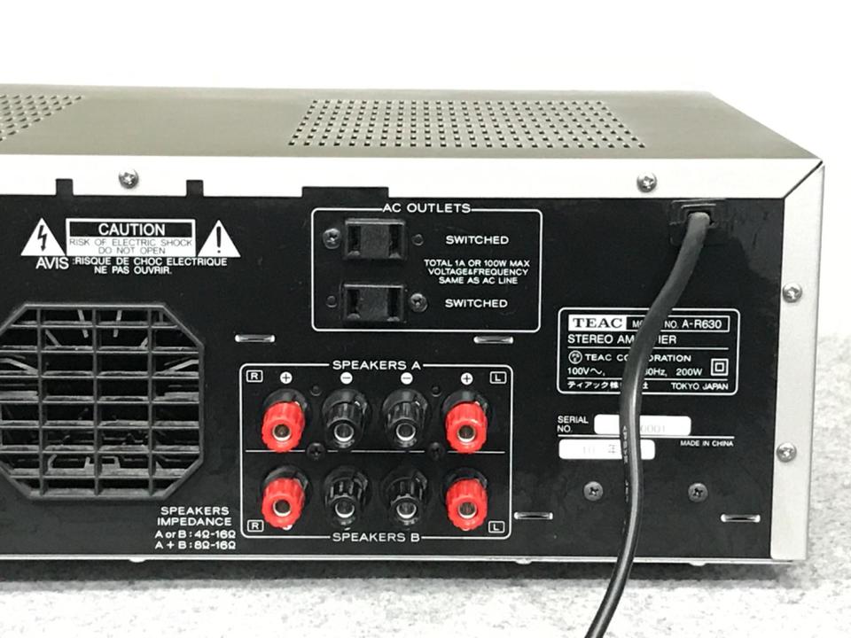 A-R630 TEAC - HiFi-Do McIntosh/JBL/audio-technica/Jeff Rowland