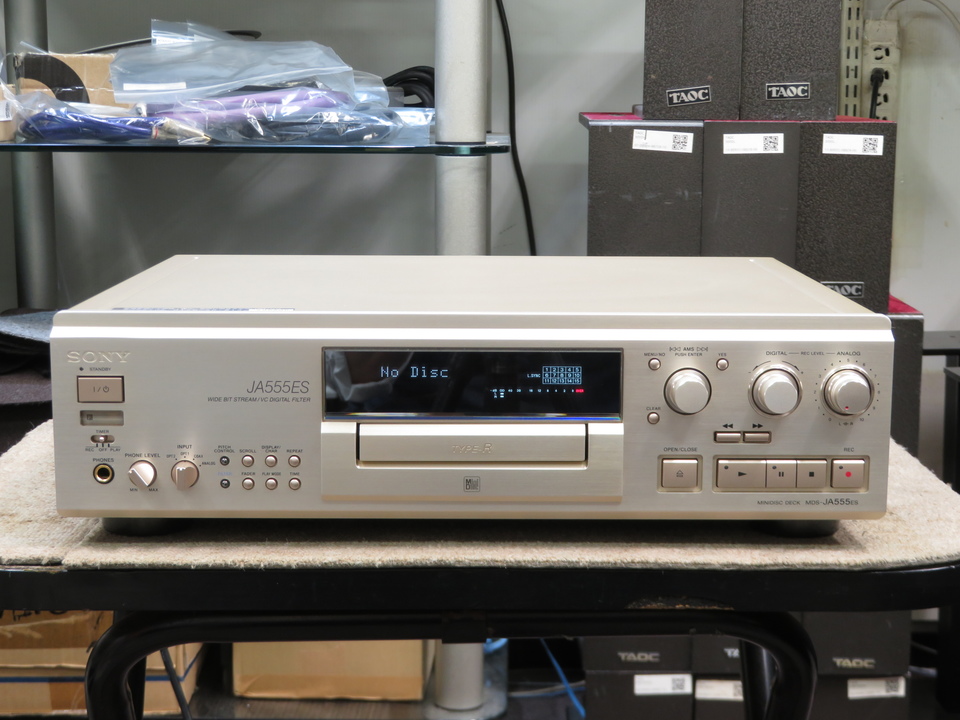 SONY MDS-JA555ES ソニー MDデッキ MDS-JA555ES SONY MDS-JA555ESの仕様 ソニー