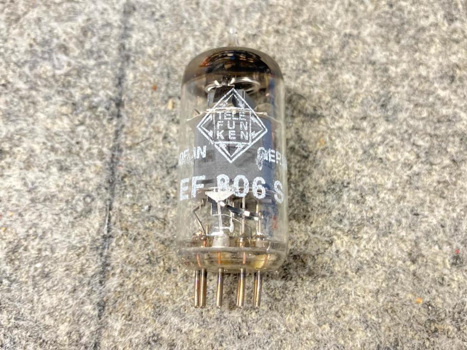 △▽TELEFUNKEN EF806S 真空管2本 テレフンケン 元箱付△▽004568071Jm
