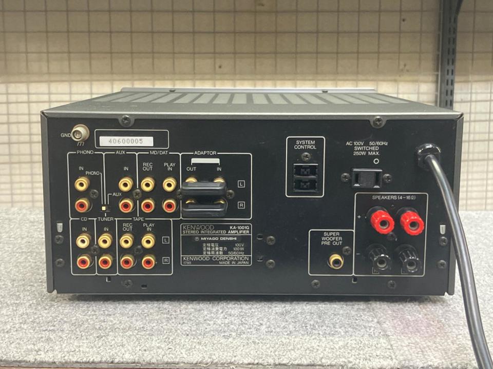 KA-1001G KENWOOD - 中古オーディオ 高価買取・販売 ハイファイ堂